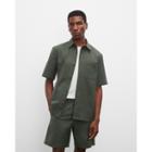 Club Monaco Short Sleeve Ripstop Shirt