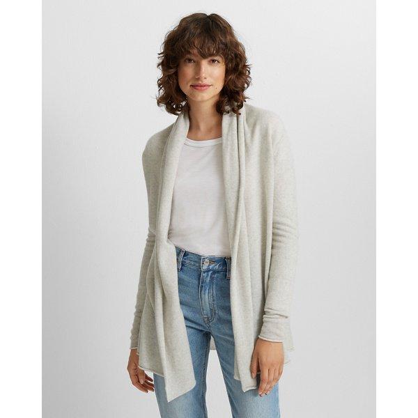 Club Monaco Grey Cristina Cashmere Cardigan