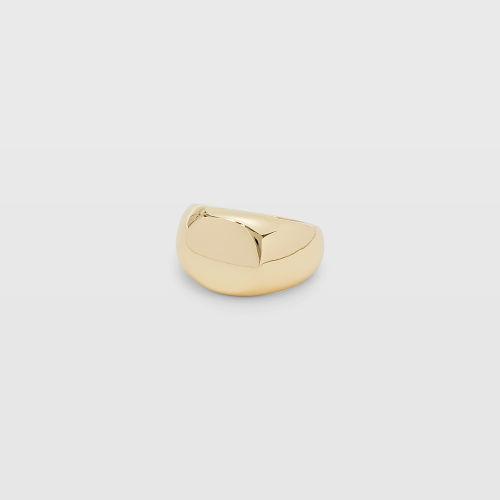 Club Monaco Color Gold Signet Ring