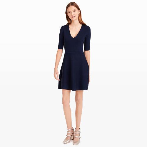 Club Monaco Color Black Lurelle Sweater Dress