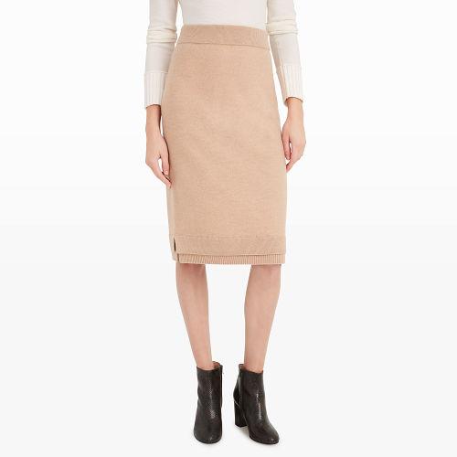 Club Monaco Color Iced Latte Nireen Sweater Skirt