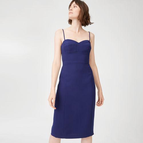 Club Monaco Color Blue Stian Dress