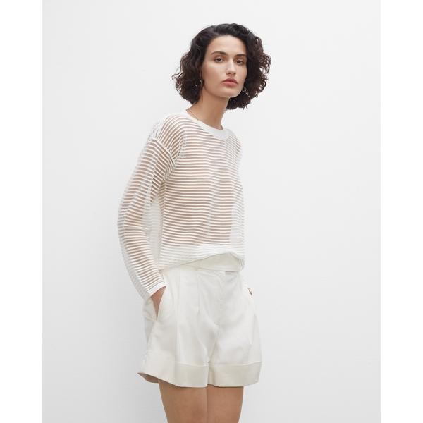 Club Monaco Sheer Striped Sweater
