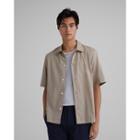 Club Monaco Convertible Collar Short Sleeve Shirt