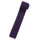 Club Monaco Color Purple Samson Knit Tie In Size One Size