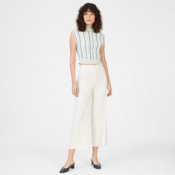 Club Monaco White Multi Shiresah Sweater