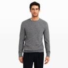 Club Monaco Color Grey Thermal Crew Sweater