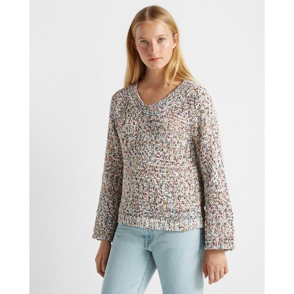 Club Monaco Tape Yarn V-neck Sweater