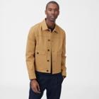 Club Monaco Color Brown Short Workwear Jacket