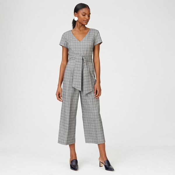 Club Monaco Grey Multi Sannah Jumpsuit