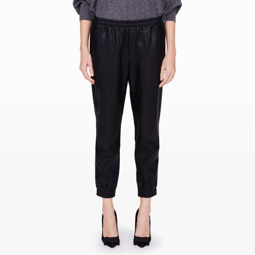 Club Monaco Color Black Sami Track Pant In Size 00