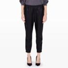 Club Monaco Color Black Sami Track Pant In Size 00