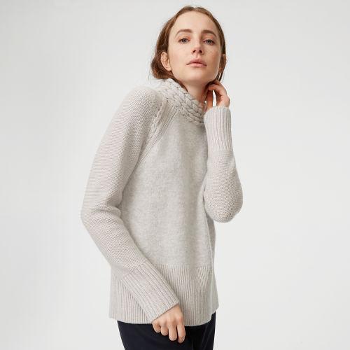 Club Monaco Color Grey Alvara Cashmere Sweater