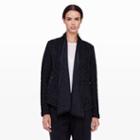 Club Monaco Color Black Claudia Jacket In Size M