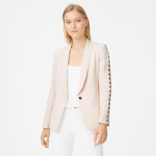 Club Monaco Color Pink Radura Jacket