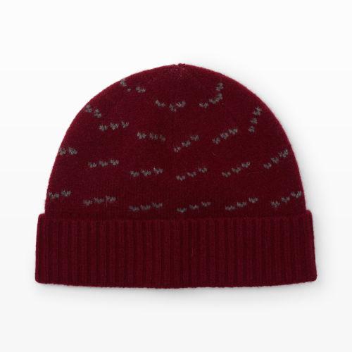 Club Monaco Cashmere Jacquard Beanie In Size One Size