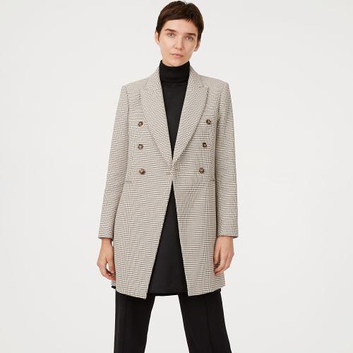 Club Monaco Color Pattern Heleni Coat