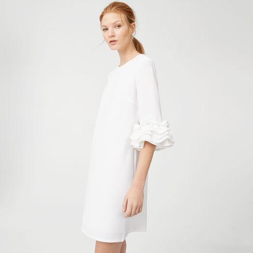 Club Monaco Color White Woolfa Dress