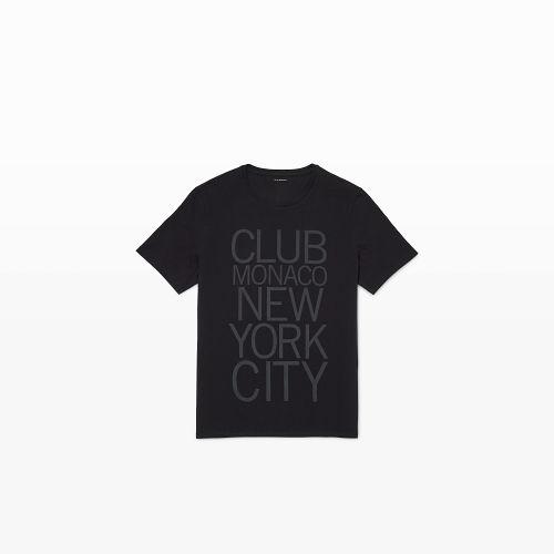 Club Monaco Color Black Cm Nyc Tee