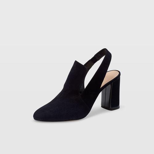 Club Monaco Color Blue Gitte Suede Pump