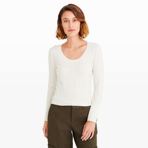 Club Monaco Color White Garend Sweater