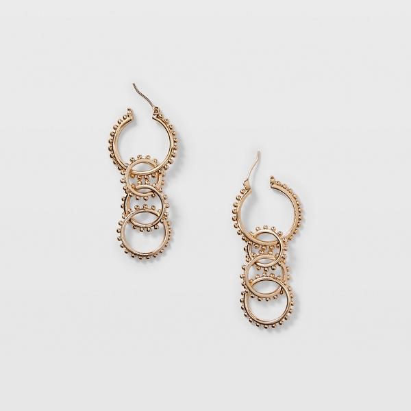 Club Monaco Textured Link Earrings