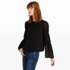 Club Monaco Color Black Fikeri Top