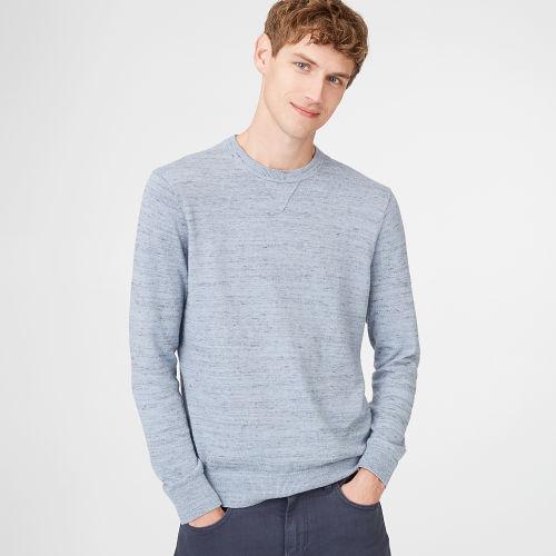 Club Monaco Slub Sweatshirt Crew