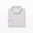 Club Monaco Color Black Slim Mini-collar Cross Shirt