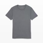 Club Monaco Color Grey Supima Cotton Crewneck Tee In Size Xl