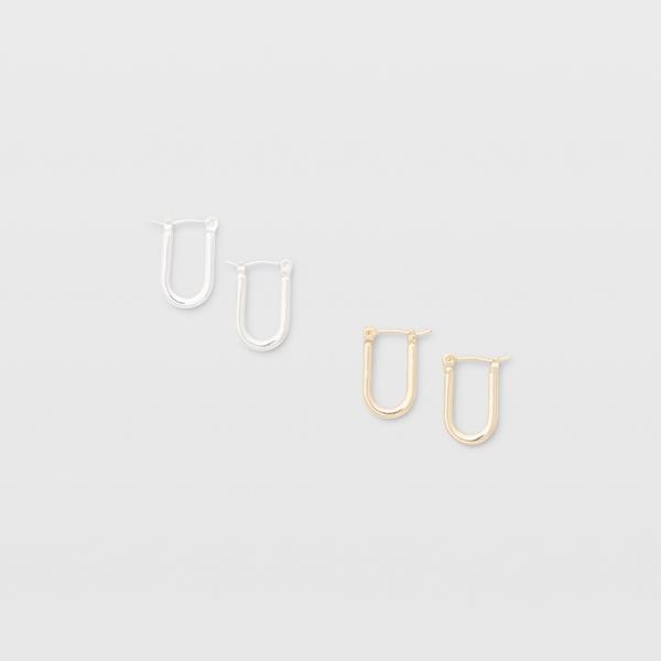 Club Monaco Oval Hoop Set