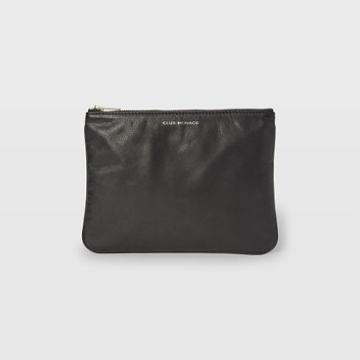Club Monaco Color Black Logo Pouch