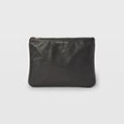 Club Monaco Color Black Logo Pouch
