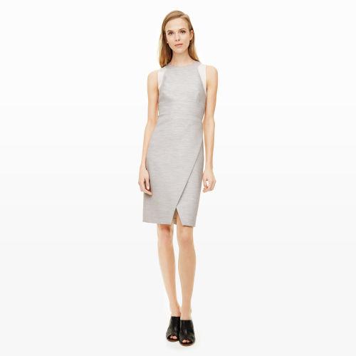 Club Monaco Color Grey Lizeth Dress In Size 10