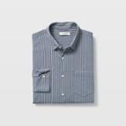 Club Monaco Full-button Knit Stripe Shirt