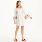 Club Monaco Color White Gustavah Embroidered Dress