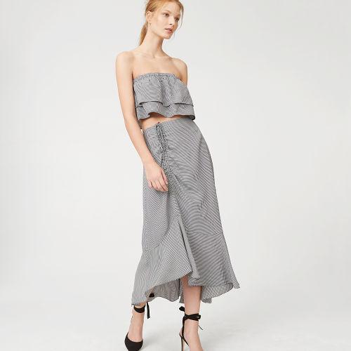 Club Monaco Color Black Ruanne Skirt