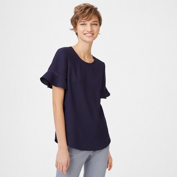 Club Monaco Navy Florenziea Top
