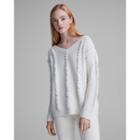 Club Monaco Woven Detail Sweater