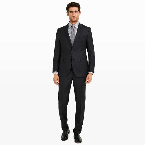 Club Monaco Color Grey Made In Usa Stripe Blazer