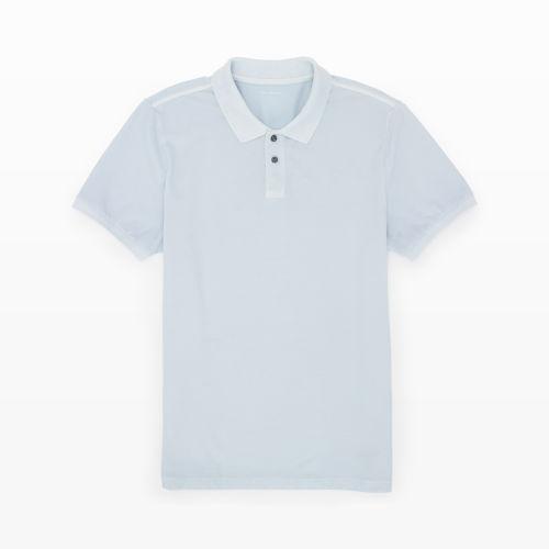 Club Monaco Color Blue Club Polo In Size Xs