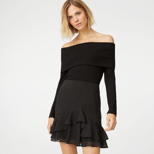 Club Monaco Color Black Tabbie Top