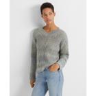 Club Monaco Watercolor Yarn Sweater