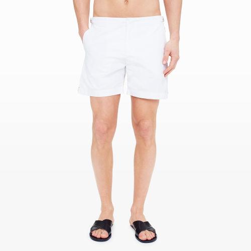 Club Monaco Color White Orlebar Brown Trunk