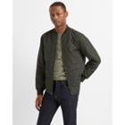 Club Monaco Army Olive Quilted Jacket