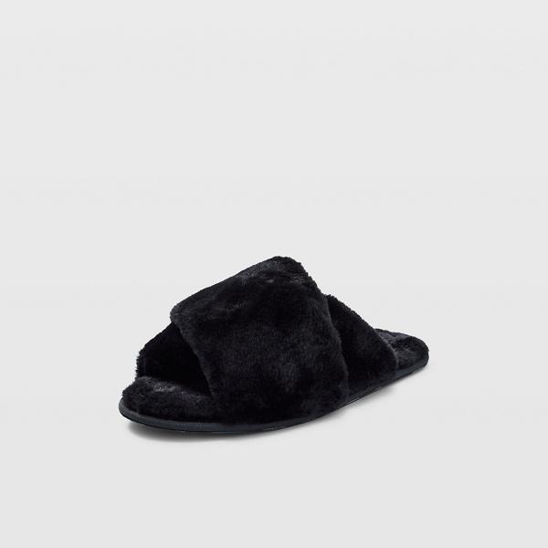Club Monaco Black Sorel Hadley Slide