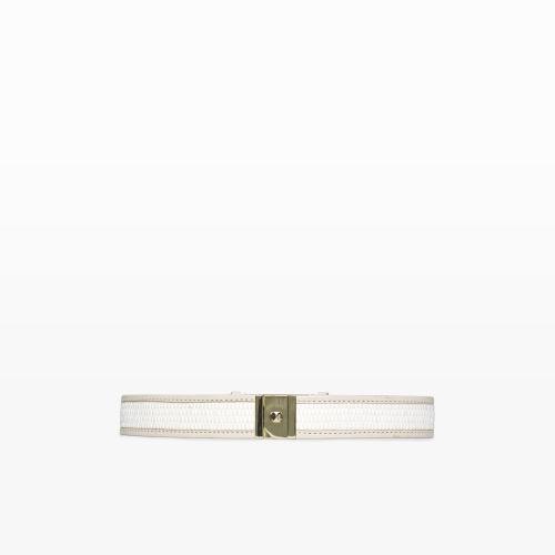Club Monaco Color White Nicolette Raffia Leather Belt