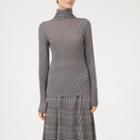 Club Monaco Color Houndstooth Julie Turtleneck