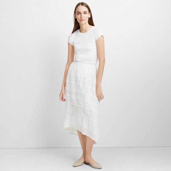 Club Monaco White Minley Skirt