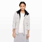 Club Monaco Color White Takina Jacket In Size S